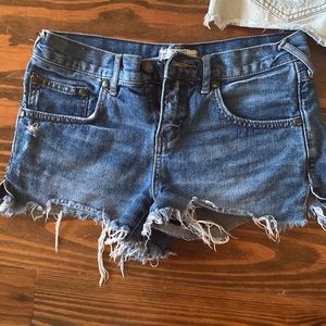 Free people shorts size 24
